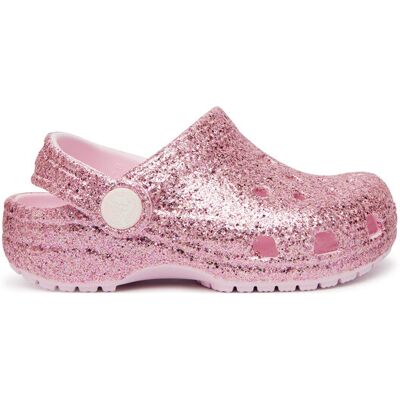 Crocs Klapki Classic Chunky Glitter Clog T 211940 Różowy 23_24 Różowy Dziewczynka Crocs Klapki Classic Chunky Glitter Clog T 211940 Różowy 23_24 Różowy Dziewczynka