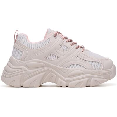 DeeZee Sneakersy WSS21557-01 Écru 37 Kremowy Damskie DeeZee Sneakersy WSS21557-01 Écru 37 Kremowy Damskie