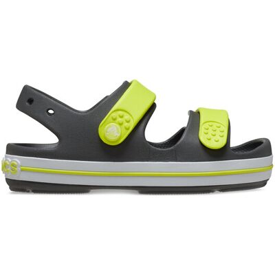 Crocs Sandały Crocband Cruiser Sandal K 209423 Szary 34_35 Szary Chłopiec Crocs Sandały Crocband Cruiser Sandal K 209423 Szary 34_35 Szary Chłopiec
