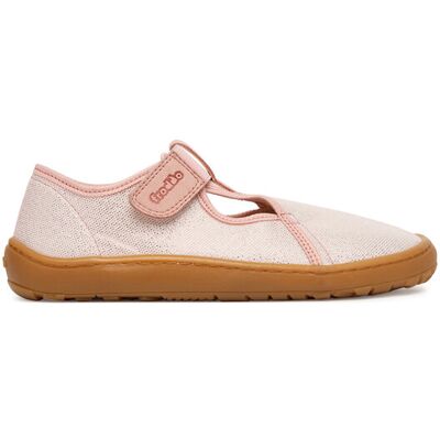 Froddo Kapcie Barefoot Canvas T-Bar G1700439-2 D Różowy 35 Różowy Dziewczynka Froddo Kapcie Barefoot Canvas T-Bar G1700439-2 D Różowy 35 Różowy Dziewczynka