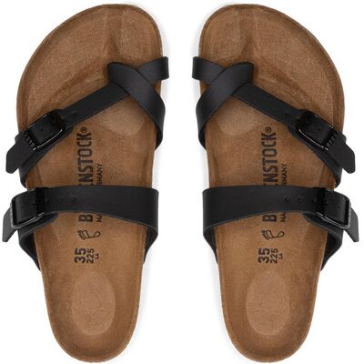Birkenstock Japonki Mayari 0071791 Czarny 45 Czarny Damskie Birkenstock Japonki Mayari 0071791 Czarny 45 Czarny Damskie
