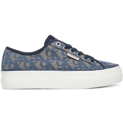 Calvin Klein Jeans Sneakersy Vulc Flatf Jacquard YW0YW01965 Granatowy 41 Granatowy Damskie Calvin Klein Jeans Sneakersy Vulc Flatf Jacquard YW0YW01965 Granatowy 41 Granatowy Damskie