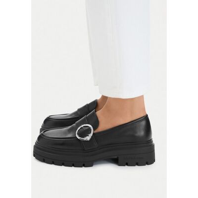 U.S. Polo Assn. Loafersy EO-SVETA001W/GY1 Czarny 40 Czarny Damskie U.S. Polo Assn. Loafersy EO-SVETA001W/GY1 Czarny 40 Czarny Damskie