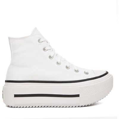 Converse Trampki Chuck Taylor All Star Lift Double Stack A12976C Biały 36_1_2 Biały Damskie Converse Trampki Chuck Taylor All Star Lift Double Stack A12976C Biały 36_1_2 Biały Damskie