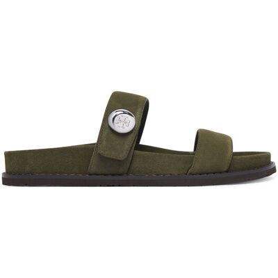 Tory Burch Klapki 183266 Zielony 37 Zielony Damskie Tory Burch Klapki 183266 Zielony 37 Zielony Damskie