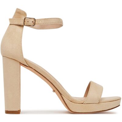 DeeZee Sandały SE008-BEIGE Beżowy 40 Beżowy Damskie DeeZee Sandały SE008-BEIGE Beżowy 40 Beżowy Damskie