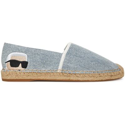 KARL LAGERFELD Espadryle KL80111 Niebieski 38 Niebieski Damskie KARL LAGERFELD Espadryle KL80111 Niebieski 38 Niebieski Damskie