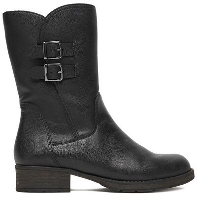 Rieker Botki Z9571-00 Czarny 39 Czarny Damskie Rieker Botki Z9571-00 Czarny 39 Czarny Damskie