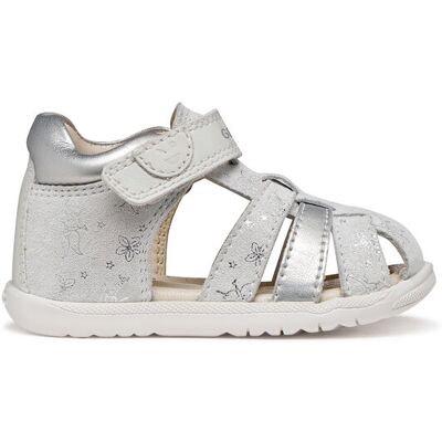 Geox Sandały B Sandal Macchia Gir B254WB 007NF C0007 Szary 26 Szary Dziewczynka Geox Sandały B Sandal Macchia Gir B254WB 007NF C0007 Szary 26 Szary Dziewczynka