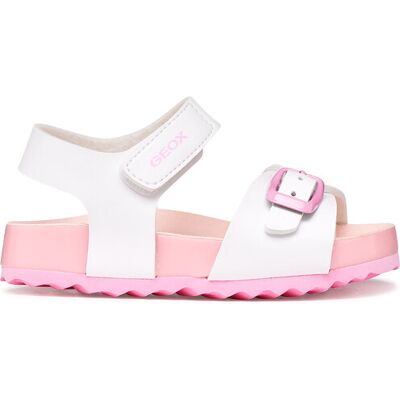 Geox Sandały B Sandal Chalki Girl B652RA 000BC C0406 S Biały 27 Biały Dziewczynka Geox Sandały B Sandal Chalki Girl B652RA 000BC C0406 S Biały 27 Biały Dziewczynka