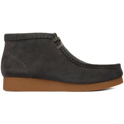 Clarks Trzewiki WallabeeEVO BT 26183994 Szary 44 Szary Męskie Clarks Trzewiki WallabeeEVO BT 26183994 Szary 44 Szary Męskie