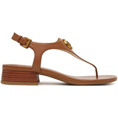 MICHAEL Michael Kors Sandały Mckenzie 40T6MZFS1L Brązowy 35_5 Brązowy Damskie MICHAEL Michael Kors Sandały Mckenzie 40T6MZFS1L Brązowy 35_5 Brązowy Damskie