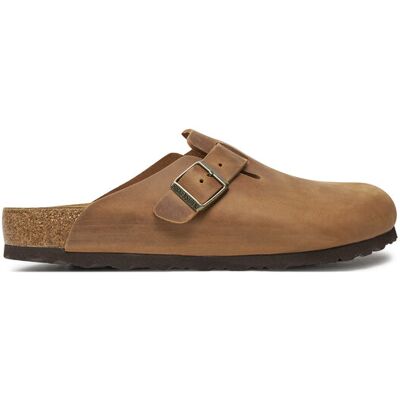 Birkenstock Klapki Boston Leoi 1028179 Brązowy 42 Brązowy Męskie Birkenstock Klapki Boston Leoi 1028179 Brązowy 42 Brązowy Męskie