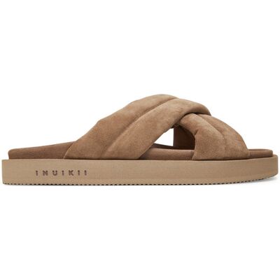 Inuikii Klapki Suede Crossed 50102-500 Beżowy 45 Beżowy Męskie Inuikii Klapki Suede Crossed 50102-500 Beżowy 45 Beżowy Męskie