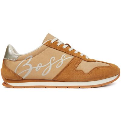 Boss Sneakersy Levon 50569298 Brązowy 38 Brązowy Damskie Boss Sneakersy Levon 50569298 Brązowy 38 Brązowy Damskie