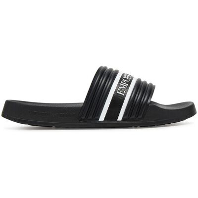 Giorgio Armani Emporio Armani Klapki XVPS14 XR277 U532 Czarny 44 Czarny Męskie Giorgio Armani Emporio Armani Klapki XVPS14 XR277 U532 Czarny 44 Czarny Męskie