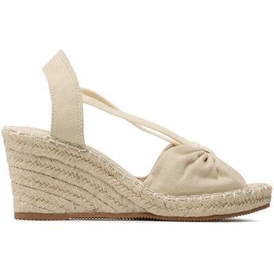 Clara Barson Espadryle WSS20445-01 Beżowy 38 Beżowy Damskie Clara Barson Espadryle WSS20445-01 Beżowy 38 Beżowy Damskie
