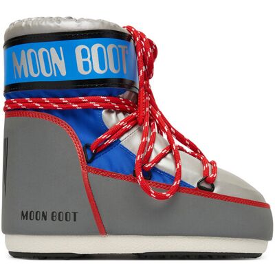 Moon Boot Śniegowce Mb Icon Low Space Racing 80D1409650 Szary 33_35 Szary Damskie Moon Boot Śniegowce Mb Icon Low Space Racing 80D1409650 Szary 33_35 Szary Damskie