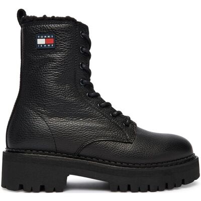 Tommy Jeans Trapery Tjw Urban Laceup Boot Wl EN0EN02906 Czarny 40 Czarny Damskie Tommy Jeans Trapery Tjw Urban Laceup Boot Wl EN0EN02906 Czarny 40 Czarny Damskie
