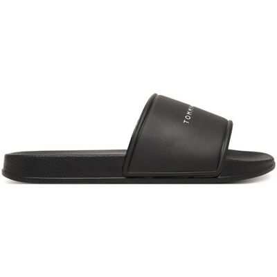 Tommy Hilfiger Klapki T3X0-34403-1172 Czarny 33 Czarny Chłopiec Tommy Hilfiger Klapki T3X0-34403-1172 Czarny 33 Czarny Chłopiec