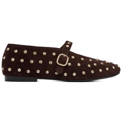 Eva Minge Baleriny EO-NALA-249060-51 Brązowy 36 Brązowy Damskie Eva Minge Baleriny EO-NALA-249060-51 Brązowy 36 Brązowy Damskie