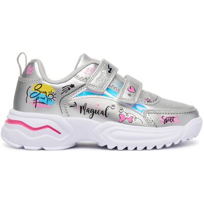 Primigi Sneakersy AVANT 1467100 Srebrny 25 Srebrny Dziewczynka Primigi Sneakersy AVANT 1467100 Srebrny 25 Srebrny Dziewczynka