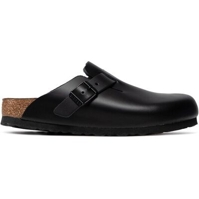 Birkenstock Klapki Boston Bs 0060193 Czarny 41 Czarny Damskie Birkenstock Klapki Boston Bs 0060193 Czarny 41 Czarny Damskie