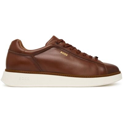 Boss Sneakersy Bulton 50568773 Brązowy 45 Brązowy Męskie Boss Sneakersy Bulton 50568773 Brązowy 45 Brązowy Męskie