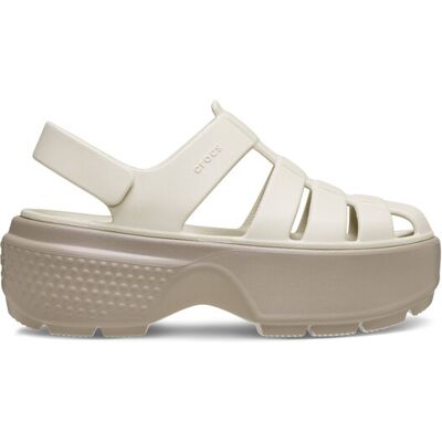 Crocs Sandały Stomp Fisherman Sandal 209938 Szary 39_40 Szary Damskie Crocs Sandały Stomp Fisherman Sandal 209938 Szary 39_40 Szary Damskie