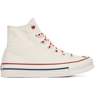Converse Trampki Chuck Taylor All Star Lift Platform Hearts A19062C Écru 38_1_2 Kremowy Dziewczynka Converse Trampki Chuck Taylor All Star Lift Platform Hearts A19062C Écru 38_1_2 Kremowy Dziewczynka