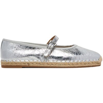 MICHAEL Michael Kors Espadryle Lynn 40S5LYFP2M Srebrny 40 Srebrny Damskie MICHAEL Michael Kors Espadryle Lynn 40S5LYFP2M Srebrny 40 Srebrny Damskie