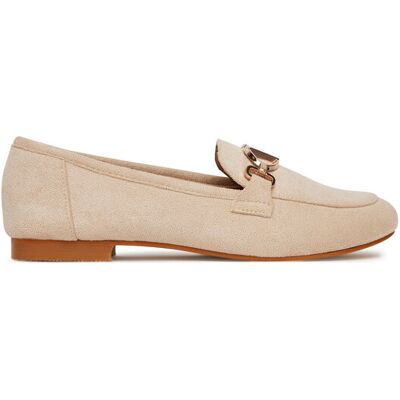 DeeZee Loafersy 200-1 Beżowy 37 Beżowy Damskie DeeZee Loafersy 200-1 Beżowy 37 Beżowy Damskie