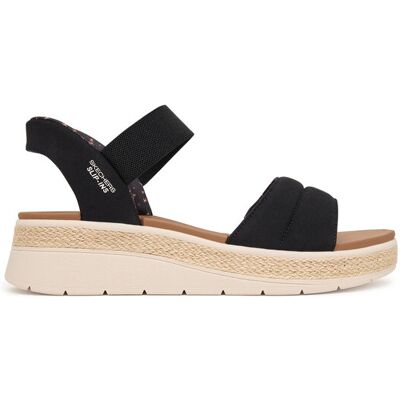 Skechers Sandały BOBS Sun Ray 114413/BLK Czarny 40 Czarny Damskie Skechers Sandały BOBS Sun Ray 114413/BLK Czarny 40 Czarny Damskie