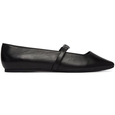 KARL LAGERFELD Baleriny Konnie KL40196 Czarny 40 Czarny Damskie KARL LAGERFELD Baleriny Konnie KL40196 Czarny 40 Czarny Damskie