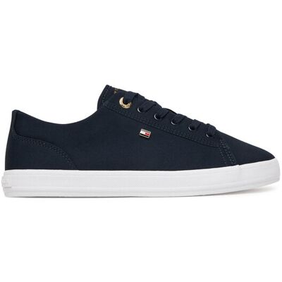 Tommy Hilfiger Sneakersy Th Foxing Sneaker Canvas FW0FW09170 Granatowy 41 Granatowy Damskie Tommy Hilfiger Sneakersy Th Foxing Sneaker Canvas FW0FW09170 Granatowy 41 Granatowy Damskie