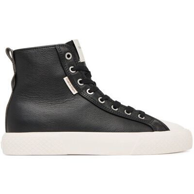 Calvin Klein Trampki Vulc Lace Up Hightop Lth HW0HW03076 Czarny 37 Czarny Damskie Calvin Klein Trampki Vulc Lace Up Hightop Lth HW0HW03076 Czarny 37 Czarny Damskie
