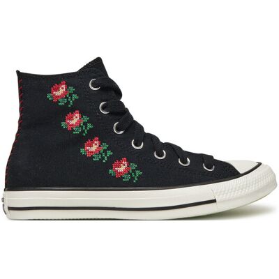 Converse Trampki Chuck Taylor All Star Rose Cross Stitch A13657C Czarny 37 Czarny Damskie Converse Trampki Chuck Taylor All Star Rose Cross Stitch A13657C Czarny 37 Czarny Damskie
