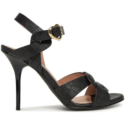 LOVE MOSCHINO Sandały JA16069G1MIB0000 Czarny 40 Czarny Damskie LOVE MOSCHINO Sandały JA16069G1MIB0000 Czarny 40 Czarny Damskie