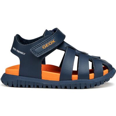 Geox Sandały B Sandal Fusbetto Bo B556AA 000BC C0820 Granatowy 22 Granatowy Chłopiec Geox Sandały B Sandal Fusbetto Bo B556AA 000BC C0820 Granatowy 22 Granatowy Chłopiec