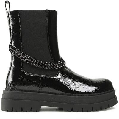 DeeZee Botki H13119-4 Czarny 37 Czarny Damskie DeeZee Botki H13119-4 Czarny 37 Czarny Damskie