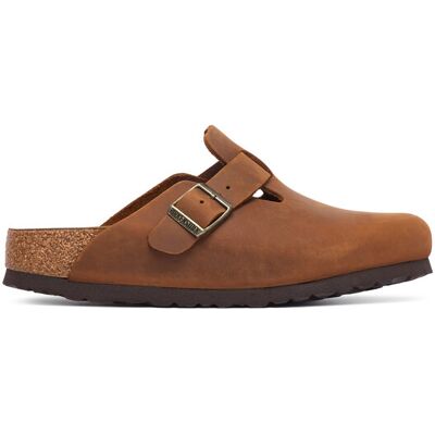 Birkenstock Klapki Boston 1028310 Brązowy 37 Brązowy Damskie Birkenstock Klapki Boston 1028310 Brązowy 37 Brązowy Damskie