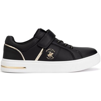 Beverly Hills Polo Club Sneakersy 23KC2354 Czarny 35 Czarny Dziewczynka Beverly Hills Polo Club Sneakersy 23KC2354 Czarny 35 Czarny Dziewczynka