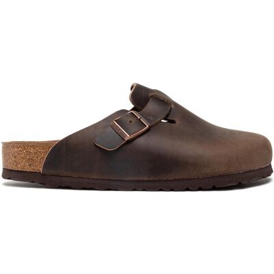 Birkenstock Klapki Boston Bs 860131 Brązowy 41 Brązowy Męskie Birkenstock Klapki Boston Bs 860131 Brązowy 41 Brązowy Męskie