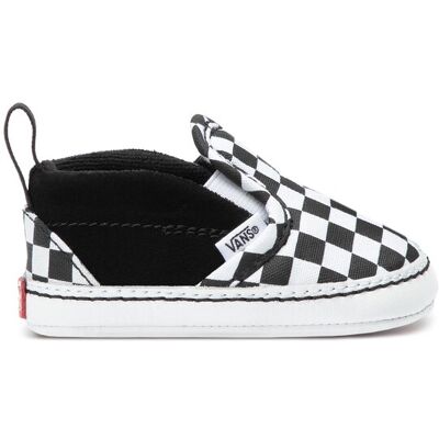 Vans Tenisówki Slip-On V Crib VN0A2XSLFB71 Czarny 17 Czarny Unisex Dziecko Vans Tenisówki Slip-On V Crib VN0A2XSLFB71 Czarny 17 Czarny Unisex Dziecko