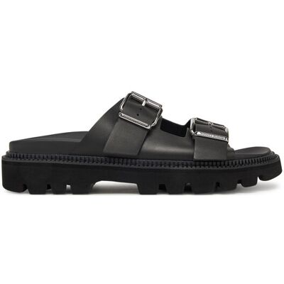 Tommy Jeans Klapki Double Strap Sandal EN0EN02753 Czarny 42 Czarny Damskie Tommy Jeans Klapki Double Strap Sandal EN0EN02753 Czarny 42 Czarny Damskie