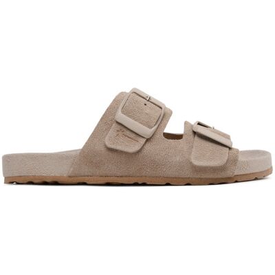 Manebi Klapki Suede Traveler Nordic Sandals W 1.9 RT Brązowy 35 Brązowy Damskie Manebi Klapki Suede Traveler Nordic Sandals W 1.9 RT Brązowy 35 Brązowy Damskie