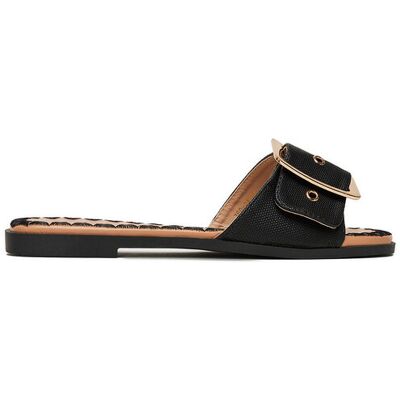 DeeZee Klapki 760-4 Czarny 38 Czarny Damskie DeeZee Klapki 760-4 Czarny 38 Czarny Damskie