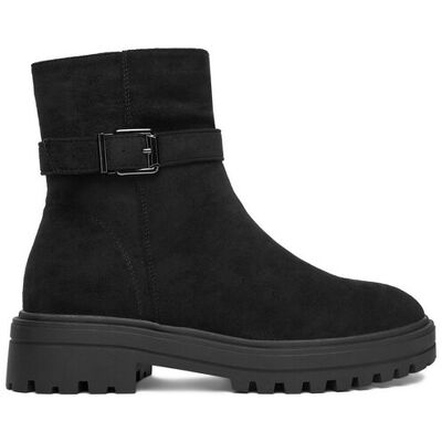 DeeZee Botki HX22020-2 Czarny 38 Czarny Damskie DeeZee Botki HX22020-2 Czarny 38 Czarny Damskie