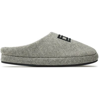 Tommy Hilfiger Kapcie Flag Herringbone House Shoe FM0FM05304 Szary 39_40 Szary Męskie Tommy Hilfiger Kapcie Flag Herringbone House Shoe FM0FM05304 Szary 39_40 Szary Męskie