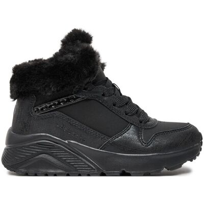 Skechers Botki Uno Lite - Comfurt Collar 310396L/BBK Czarny 28_1_2 Czarny Dziewczynka Skechers Botki Uno Lite - Comfurt Collar 310396L/BBK Czarny 28_1_2 Czarny Dziewczynka